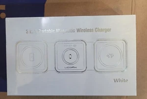 UCOMX Nano 3 in 1 Wireless Charger for iPhone,Magnetic Foldable 3 in 1 Charging - Zdjęcie 1 z 7