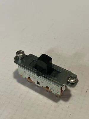 On-Off-On Slide Switch with Black Tip for Fender Mustang Guitar EP-0261-023 - Image 1 of 4