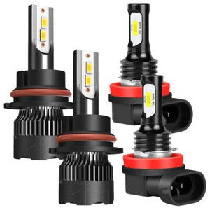 For Nissan Pathfinder 2005-2012 6000K LED Headlight Hi/Lo Beam Fog Light Bulb M8 - Picture 1 of 18