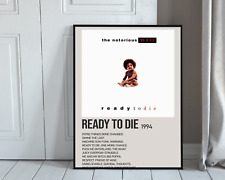 Album Cover Poster Notorious Big Poster Music Gift Framed Poster 8x10 Wall Art