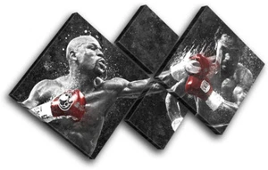 Mayweather Pacquiao Boxing Sports MULTI CANVAS WALL ART Picture Print - Picture 1 of 1