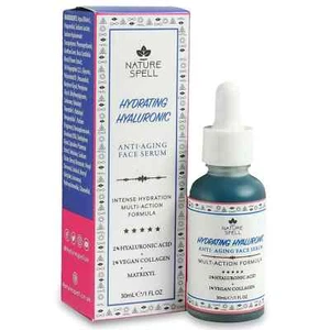 Nature Spell Anti-Aging Face Serum Hydrating Hyaluronic Acid 1 fl oz/30mL NIB - Picture 1 of 1