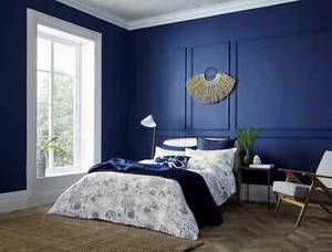 Ted Baker Linear Floral Blue Bedding - Picture 1 of 1