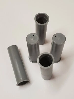 Pool Fence SLEEVES:: GRAY Color :: UV Rated  - Image 1 of 4