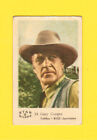 Gary Cooper Vintage Movie Film Pop Music 1950s Swedish Card #D24 BHOF