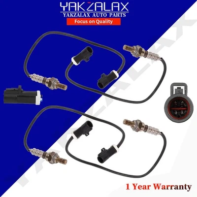 4 peças para Ford E-150 E-250 E-350 F-250 2000-2008 sensor de oxigênio O2 a montante - Imagem 1 de 4