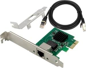 ULANSeN 2,5 GBase-T PCIe 3.1 Netzwerkadapter mit Intel I225-V + 91 cm Cat8 - Afbeelding 1 van 2