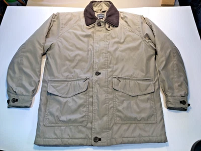 St. Johns Bay Jacket medium Beige Full Zip 3 button  - Image 1 of 4