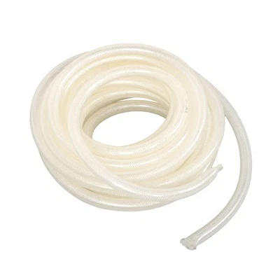 Heavy Duty Clear Braided Hose 3/4" ID x 1" OD 50ft, High Pressure Flexible PVC - Image 1 of 4