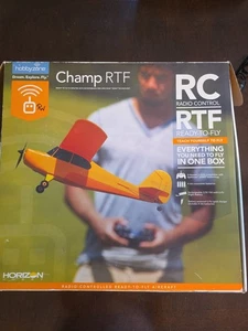 Hobbyzone Radio Control Champ RTF Airplane Orange, Untested For Parts Only - Picture 1 of 16