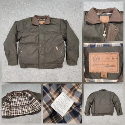 Outback Trading Co Company Mens M Medium Sydney Goose Down Lined Puffer Jacket - Image 1 of 4