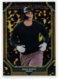 2024 UD Goodwin Champions TORTOISE SHELL RC Nick Kurtz! Athletics! Rookie! /149 - Picture 1 of 2