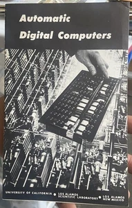 1965 University of California AUTOMATIC DIGITAL COMPUTERS Booklet Los Alamitos - Picture 1 of 7