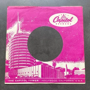 7" Capitol Company Sleeve - US - Picture 1 of 1