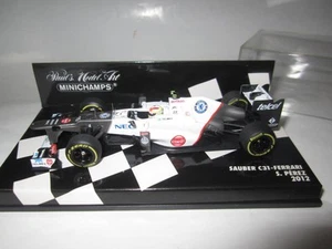 Minichamps 1/43 Sauber C31 Ferrari No.15 Sergio Perez Diecast Car Antenna Added - Picture 1 of 8