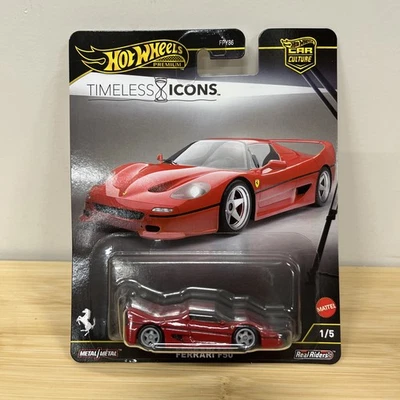 Hot Wheels Car Culture 2025 Timeless Icons Ferrari F50 - Image 1 of 4