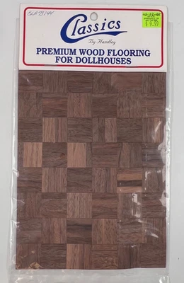Premium Wood Flooring 8"x6" for Dollhouses Classics by Handley CLA73144 - Image 1 of 4