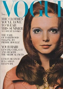 VOGUE UK 1969 LESLEY JONES SAMANTHA JONES AUDREY HEPBURN DAVID BAILEY FASHION - Bild 1 von 24