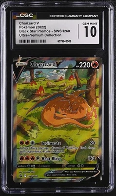 Charizard V SWSH260 SWSH: Sword & Shield Promo Cards Holo CGC 10 GEM MINT - Image 1 of 2