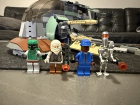 LEGO Star Wars: Slave I (6209) 99% Complete with All Minifigures Great Condition