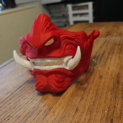 Máscara Cosplay Ninja Samurai Assassins Creed Shadows Disfraz Foto 1 de 4