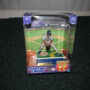 Alineación inicial 1999 Derek Jeter MLB New York Yankees Stadium Stars (figura de 6") - Imagen 1 de 6