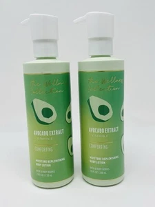 2 BATH & BODY WORKS AVOCADO EXTRACT COMFORTING MOISTURE LOTION CREAM PUMP 7.8 oz - Picture 1 of 1