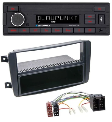 Blaupunkt MP3 AUX USB 1DIN Autoradio für Mercedes C-Klasse W203 CLK W209 Vito Vi - Bild 1 von 4