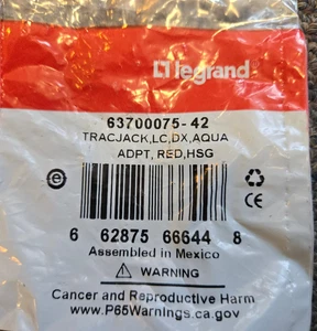 Legrand Tracjack 63700075-42 - NEW - Picture 1 of 3