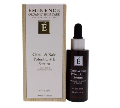 Eminence Citrus & Kale Potent C Plus E Serum 1.01 Fl Oz (Brsnd NEW n  Box) - Image 1 of 2