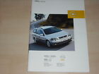 40606) Opel Astra Prospekt 11/2002