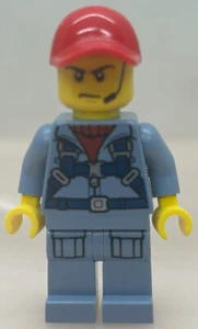 LEGO ® Minifigura Town City Pilot de Set 60265 Ocean Exploration Base - cty1168 - Imagen 1 de 2
