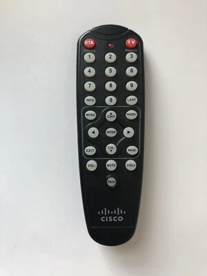 GENUINE CISCO REMOTE CONTROL HDA-RF2.2 FOR DTA 170HD 270HD / DRX - Image 1 of 2