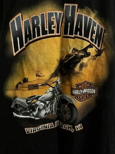 Harley Davidson Virginia Beach 2008 Herren Tank Shirt Gr. XL schwarz Bikercore - Bild 1 von 10