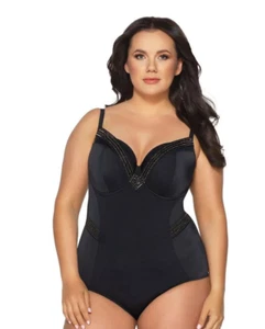 AVA Swim Damen Badeanzug Gr.70H UK 32FF mit Bügel wattiert hochwertig SKJ-58 - Bild 1 von 6