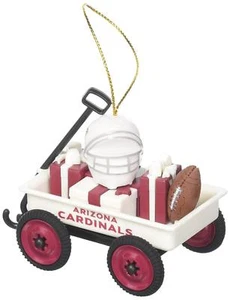 Team Sports America NFL Team Wagon Ornament Arizona Cardinals, neu im Paket - Bild 1 von 3