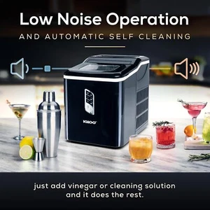 Eismaschine Automatisch Whisky Eiskugelmaschine Maschine Klar Würfelmaschine für Zuhause - Bild 1 von 5
