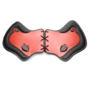 Deflectores protectores térmicos universales de cuero PU para motocicleta Harley Suzuki - Imagen 1 de 7