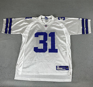 Dallas Cowboys Jersey Mens Large White Short Sleeve Roy Williams #31 Reebok