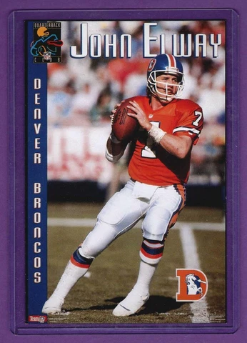 John Elway Denver Broncos 4" x 6" Costacos Brothers Mini Poster Cover