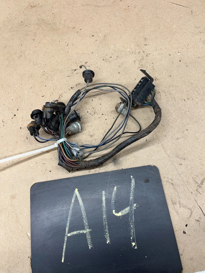 Chevelle Malibu El Camino 1964 1965 velocímetro tablero calibre racimo arneses de cableado Foto 1 de 4