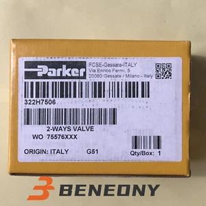 1PC New Parker 322H7506 Solenoid Valve Fast Delivery FedEx/DHL quality assurance - Picture 1 of 3