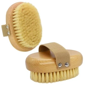 Cepillo para mascotas de cerdas suaves - Palma natural para pelo corto - Imagen 1 de 7