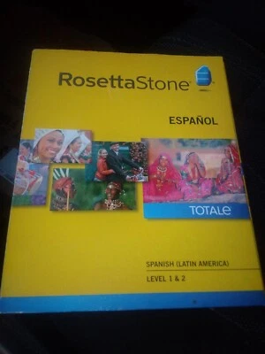 Rosetta Stone Spanish Espanol Level 1 & 2 Set Brand NEW factory seals - Image 1 of 4