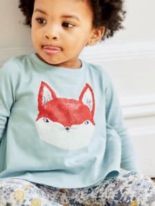 Tea Collection Toddler 12-18 Months Friendly Fox Graphic Tee New