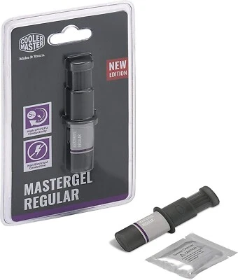 CoolerMaster MasterGel REGULAL 1.5ml THERMAL Paste GREASE Cooling CPU GPU - Image 1 of 4