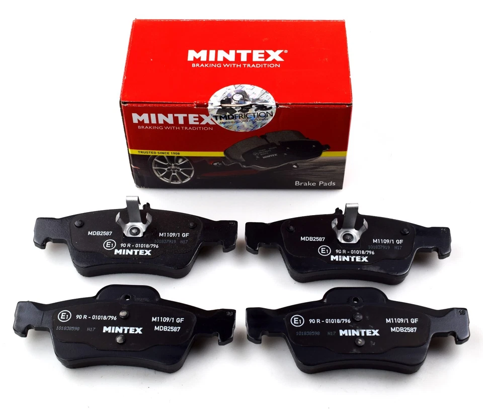 PASTILLAS FRENO EJE TRASERO MINTEX MERCEDES BENZ CLS E S MDB2587 (IMAGEN REAL DE LA PIEZA) Foto 1 de 1