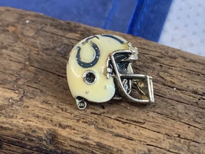 Vtg Baltimore Colts Tie Tack Football Helmet NFL Fashion Jewelry Lapel Suit Pin - Picture 1 of 16