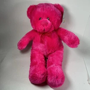 Kellytoy Plush Pink Teddy Bear Kuddle Me Toys 15" 2017 With Tag Stuffed Animal - Picture 1 of 10