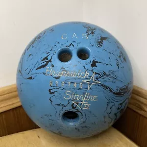 Brunswick Blue Marble 12.75 Bowling Ball Starline II - Picture 1 of 5